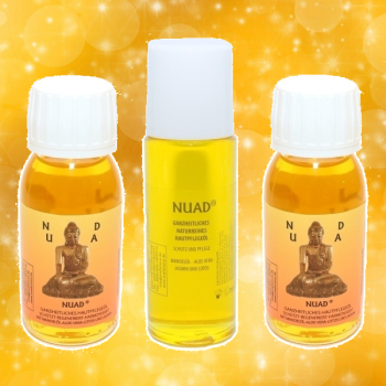 Hautöl - NUAD Öl® - 2x60ml + 1x75ml RollOn